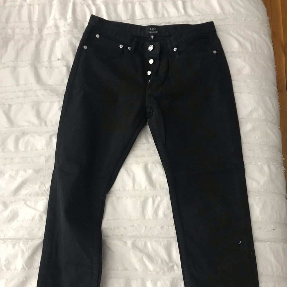 Black A.P.C Jeans